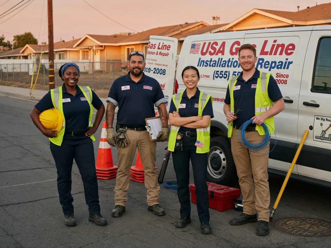 Gas Line Installation company in Fort Rucker, AL